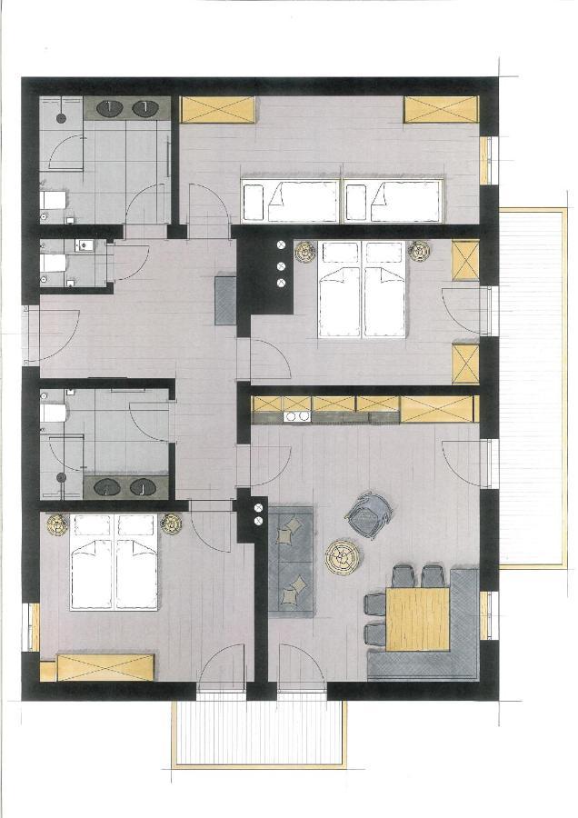 Schmiedhof Gut Apartment Grossarl Exterior foto